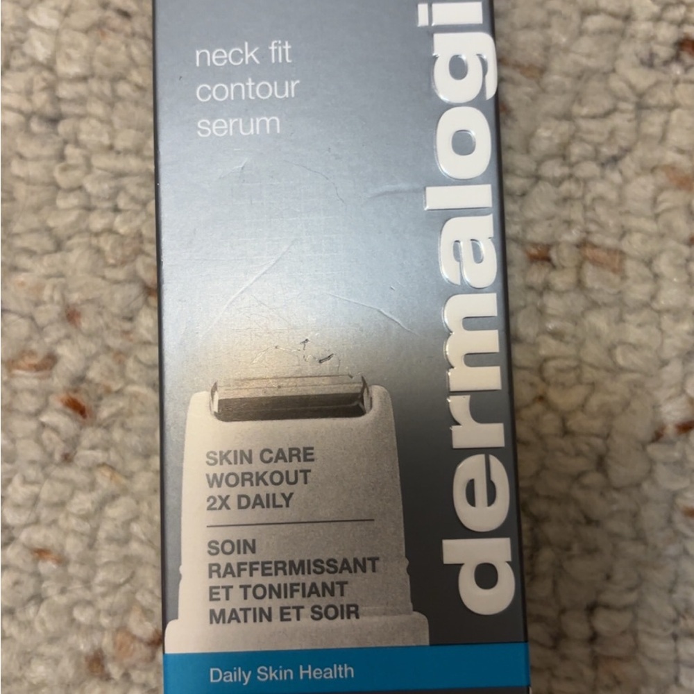 Dermalogica Skincare Serum in Blue and White